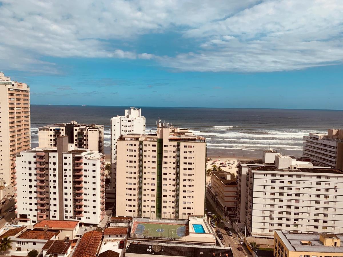 Ultimo Andar, Varanda Gourmet, Vista Da Praia Praia Grande  Exterior foto