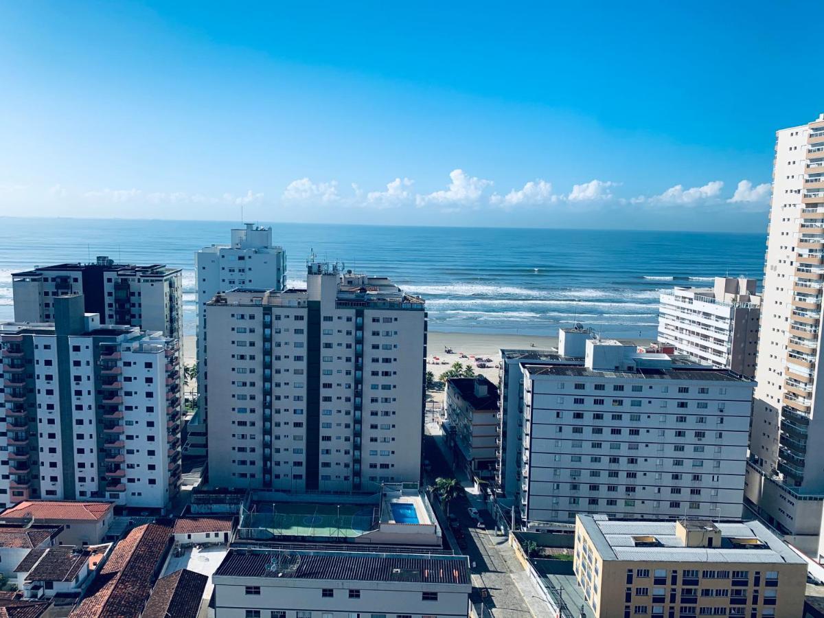 Ultimo Andar, Varanda Gourmet, Vista Da Praia Praia Grande  Exterior foto