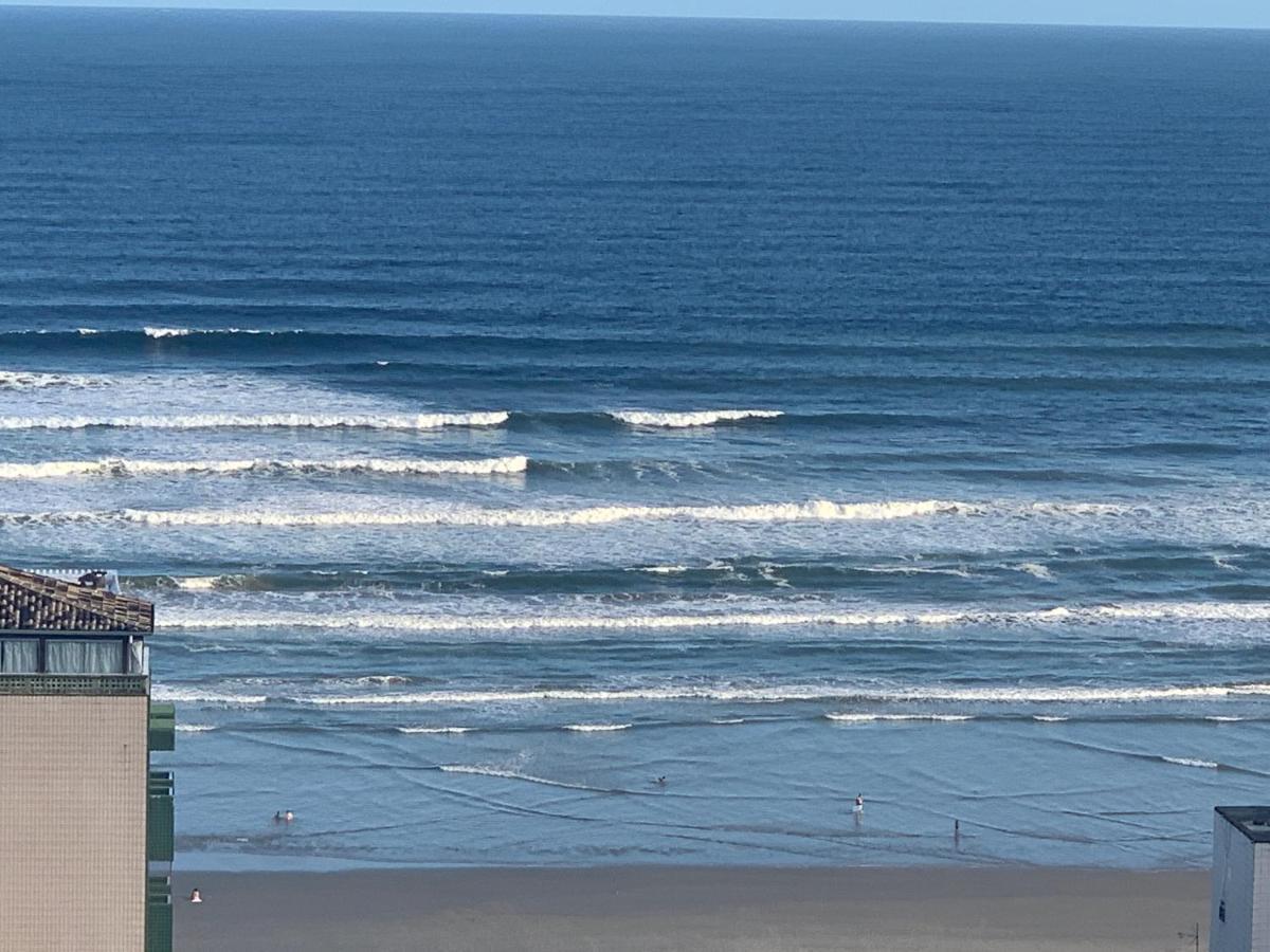 Ultimo Andar, Varanda Gourmet, Vista Da Praia Praia Grande  Exterior foto