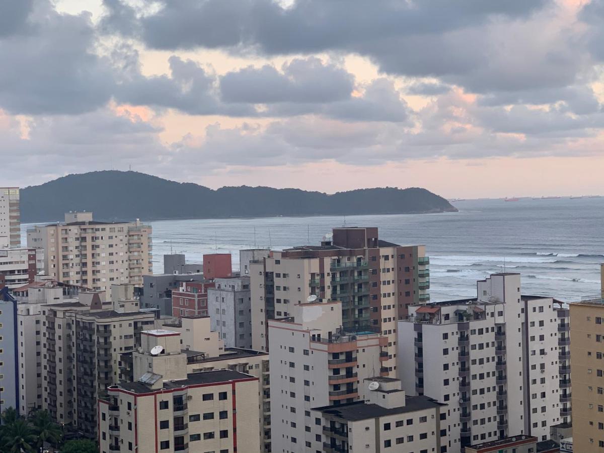 Ultimo Andar, Varanda Gourmet, Vista Da Praia Praia Grande  Exterior foto